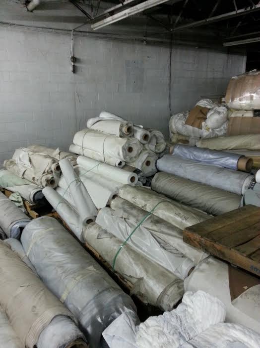 PVC Rolls and other items for liquidation