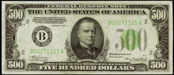500 dollar bill 