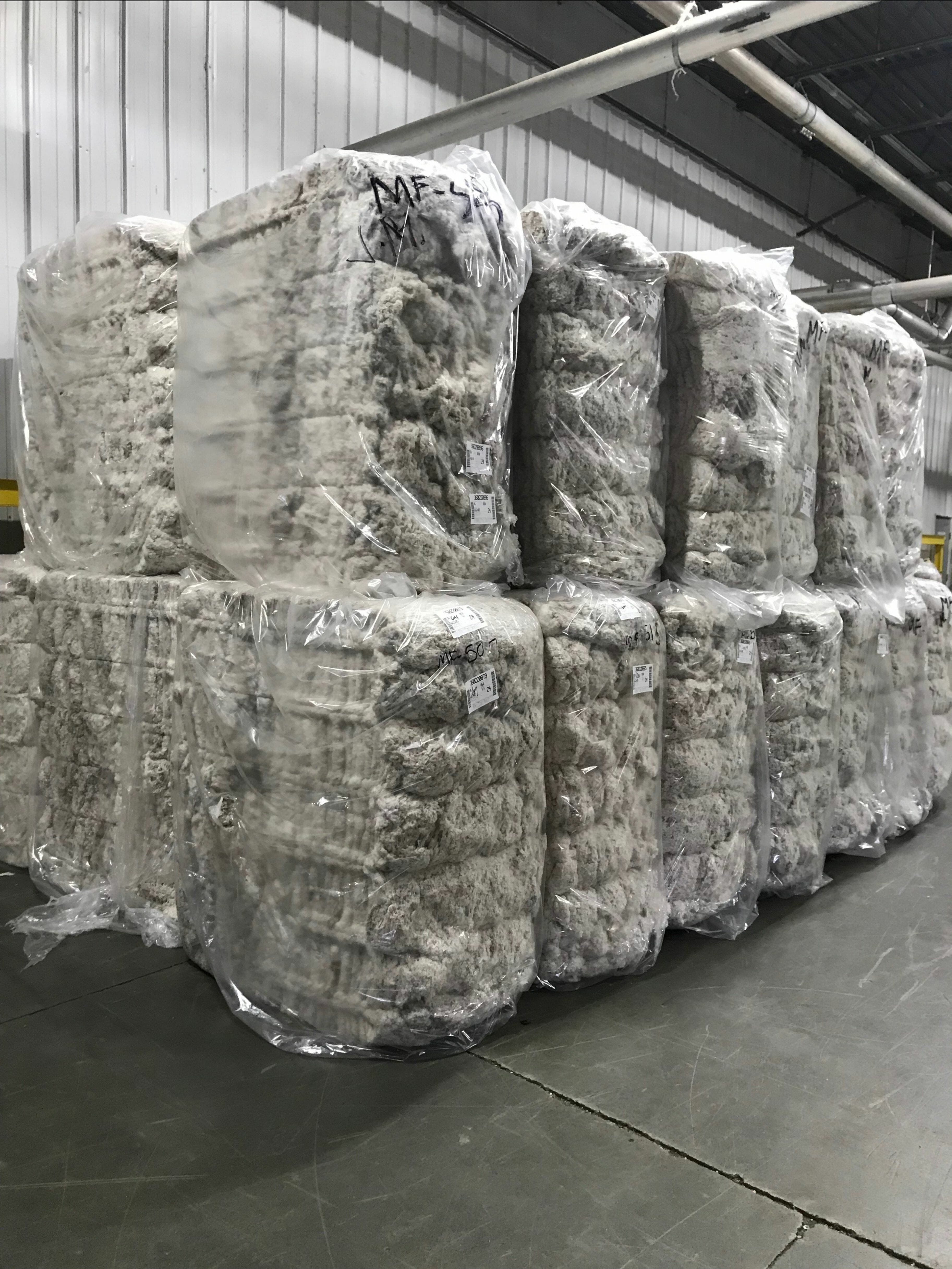 Cotton motes stocklot from United States