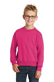 kid in pink sweatshirt