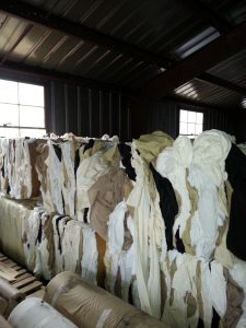 Textile waste products offered by WorldWiseUSA.com