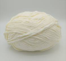 rolls of chenille yarn
